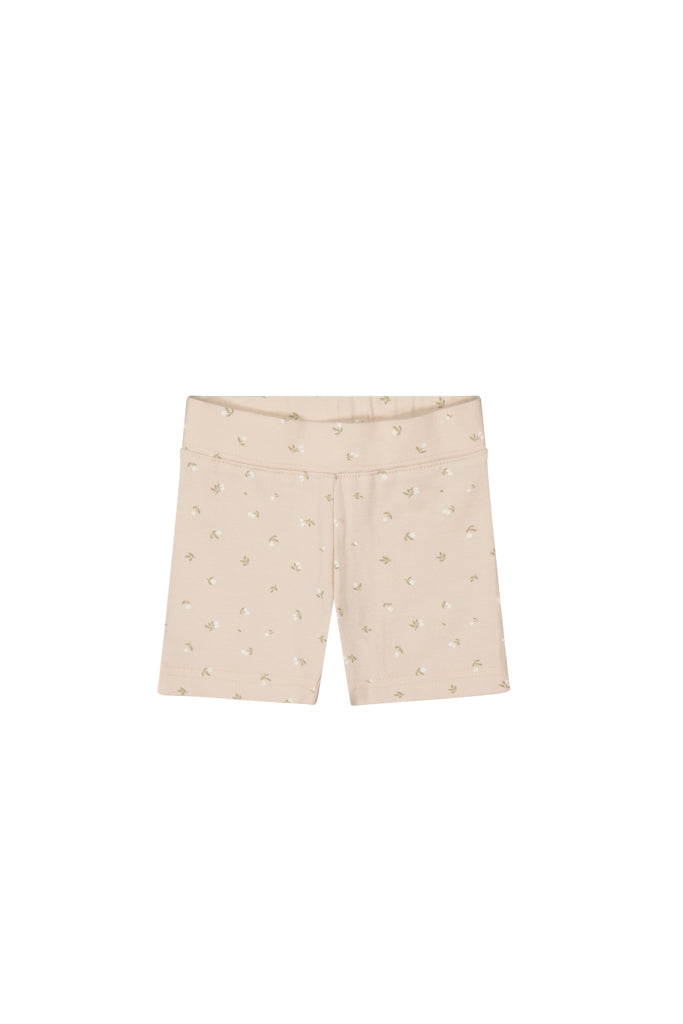 Organic Cotton Bike Short - Elenore Pink Tint (1YR)