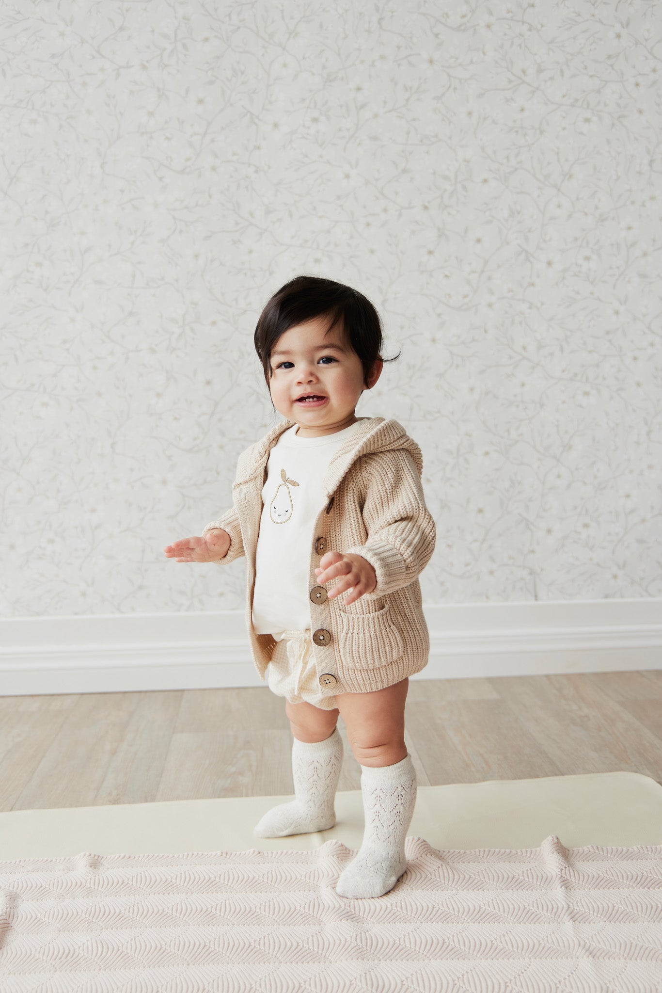 Luca Cardigan - Oatmeal Marle