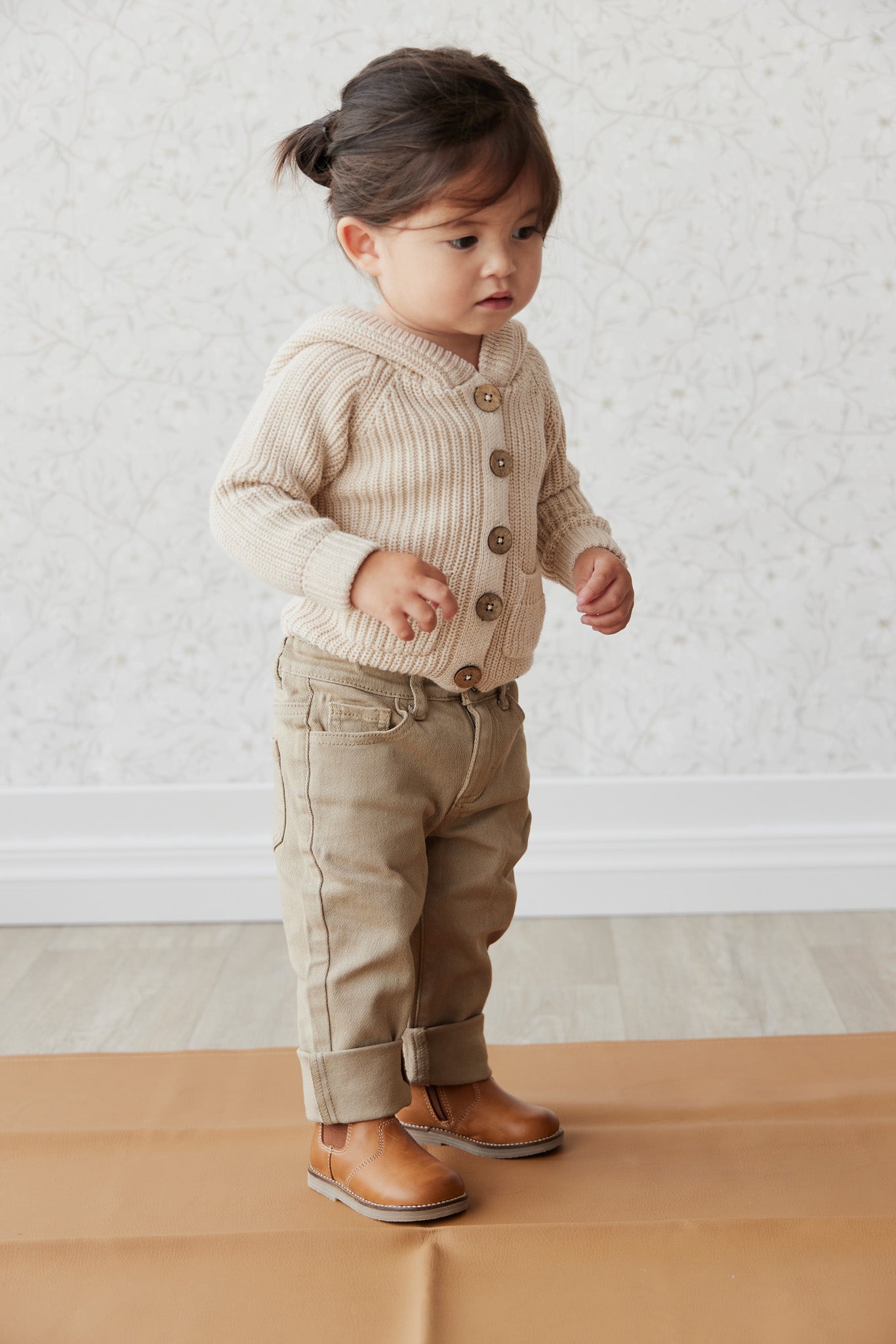 Luca Cardigan - Oatmeal Marle