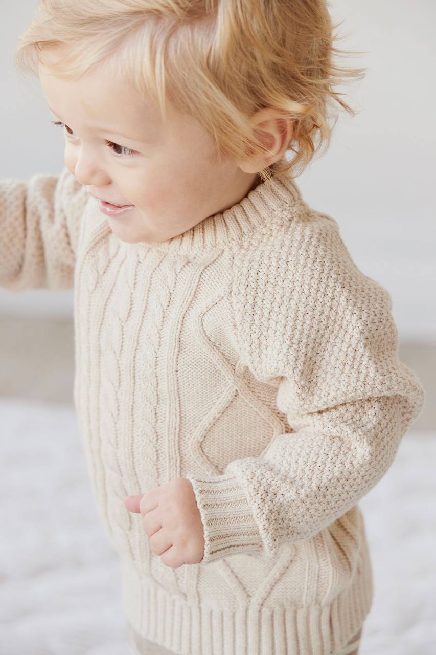 Thomas Jumper - Oatmeal Marle