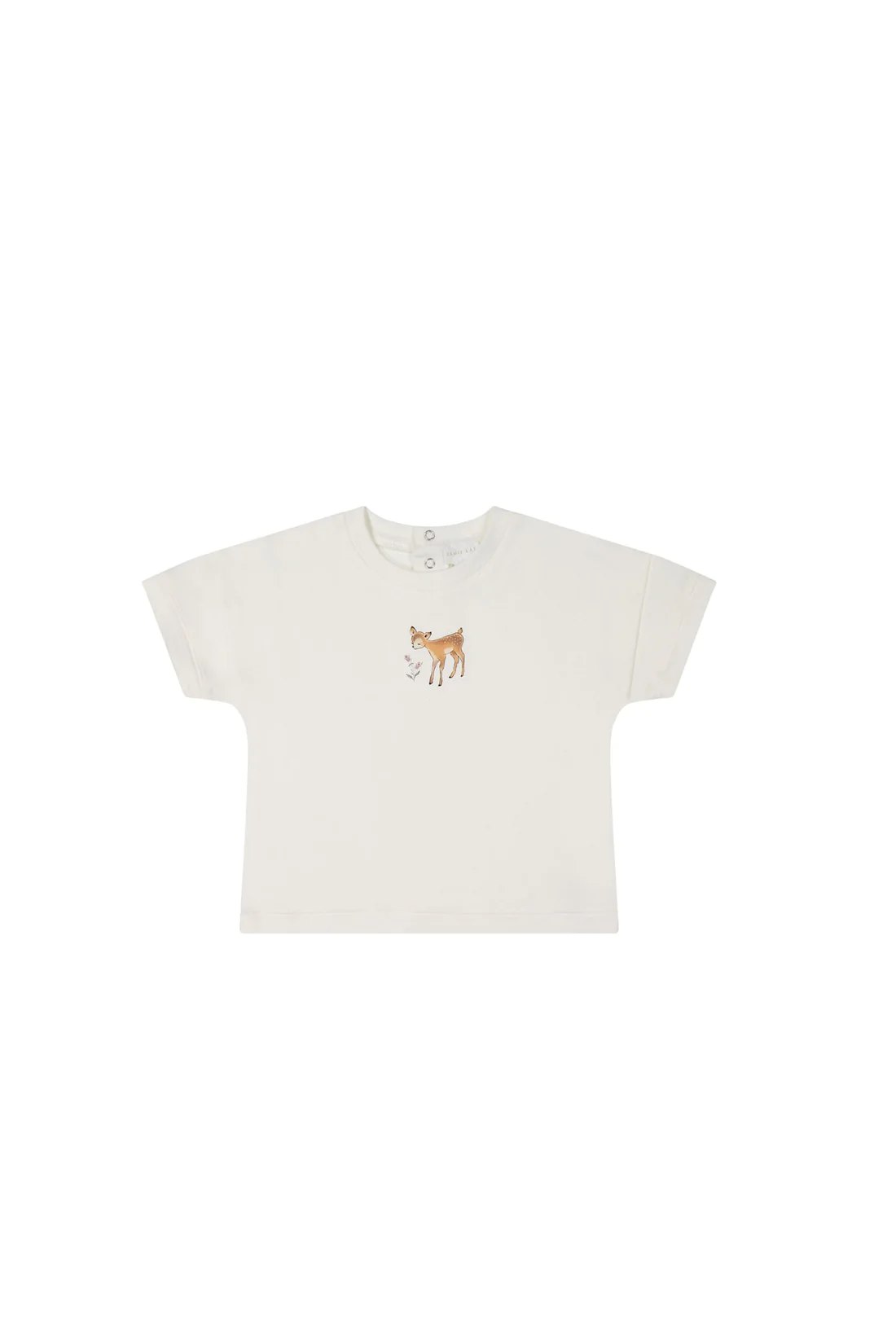 Pima Cotton Mimi Tee - Parchment