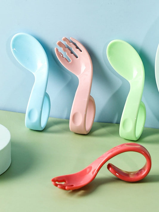 Baby Led Weaning Training Spoon & Fork Set