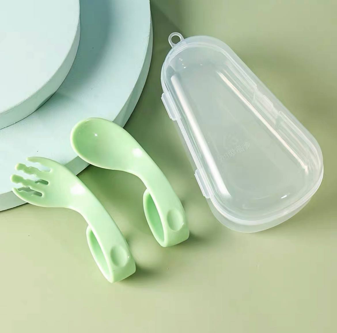 Baby Led Weaning Training Spoon & Fork Set