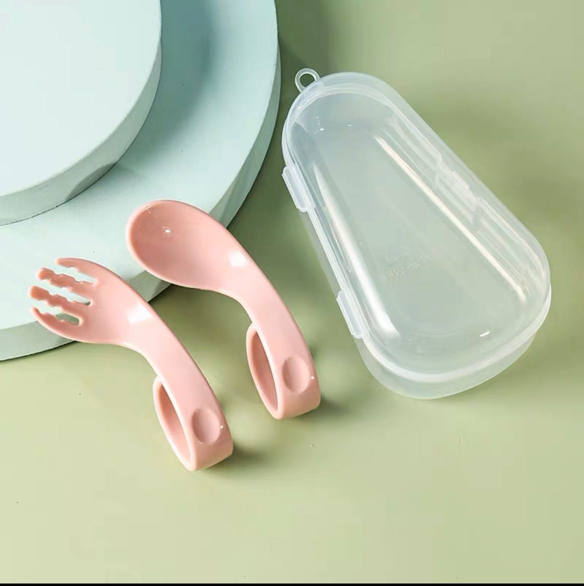 Baby Led Weaning Training Spoon & Fork Set