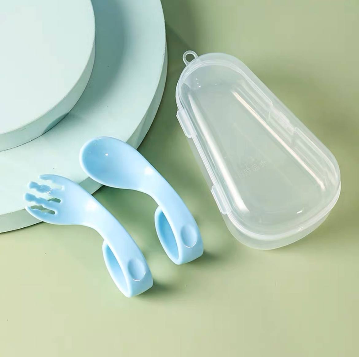 Baby Led Weaning Training Spoon & Fork Set